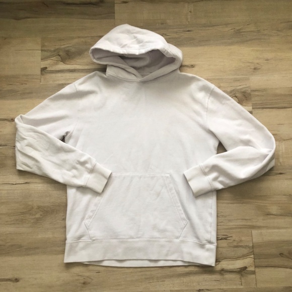 Harlow White Pullover Hoodie Sweater - Picture 4 of 7